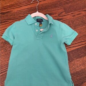 Polo by Ralph Lauren Kids Aqua Polo Shirt